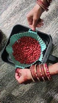 Air Fryer Salted peanuts 🥜 | Healthy Crunchy Snack in Minutes||