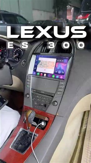Lexus ES 300 Upgrade! 🔥 9” Android Screen + HD Reverse Camera 📲🚗 #shorts #carplay #claytonscreens