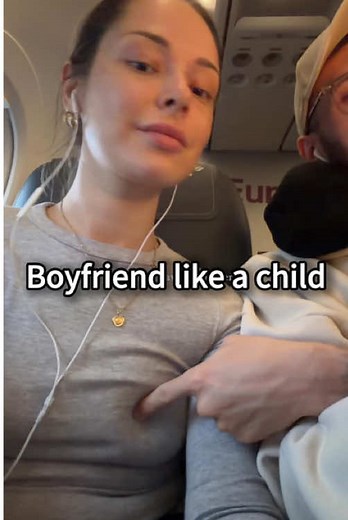 Boyfriend like a child #fypage #usa#funnyvideos #prank #couple