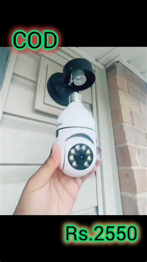 360° Panoramic 5G Smart WiFi Bulb Camera - Home Security Made Easy! 💡📹