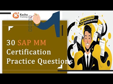 30 SAP MM Certification Practice Questions | Materials Management Mock Test 🌿 🍀