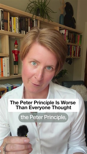 The Peter Principle suggests that people get promoted to their level of incompetence … which is not great. But maybe the situation is even worse than that!