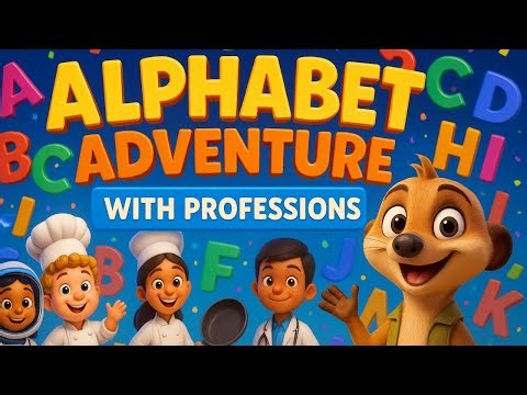 Alphabet Adventure with Professions | A to Z Careers Song for Kids