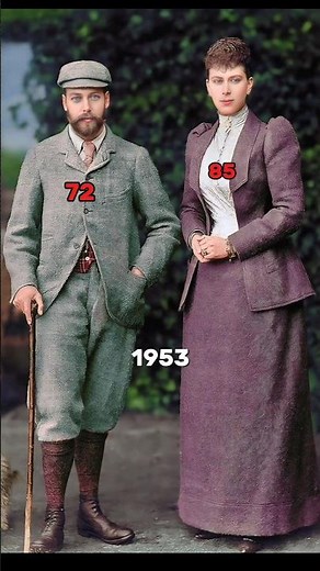 Queen Mary of teck | King George V ages through the years #britishroyalfamily #royalfamily #viral