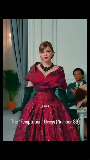 Johnnie L Muskgrow on Instagram: "In the movie Mrs. Harris Goes to Paris, dress number 89 is a crimson-red, sequined Dior gown named "Temptation." Here is the breakdown of why it is so important and what happens with all those ladies and dresses: The "Temptation" Dress (Number 89) When Ada Harris (the London housekeeper) finally makes it to the House of Dior in Paris, she attends an exclusive fashion show where models walk out holding numbers so clients can order the styles they want. * The Choi