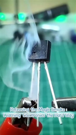 Releasing the Magic Smoke: Learning Electronics the Hard Way #Electronics #Engineering