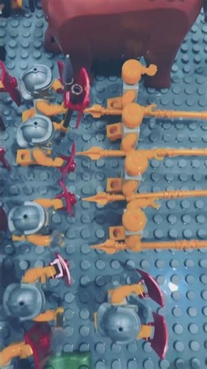 Finally finished my Lego spartan / Roman war