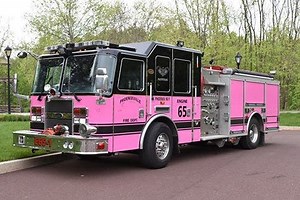 Phoenixville Fire Engine 'Goes Pink' To Fight Cancer