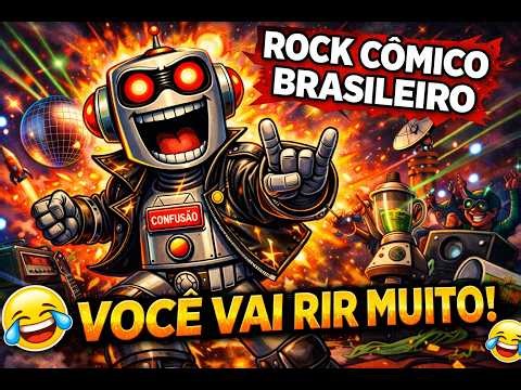 ROBOZINHO DO BAILE 🤖🔥 A Música MAIS MALUCA do Rock Cômico Brasileiro!