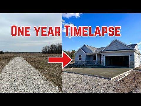 Watch a House Rise from Nothing | 12-Month Timelapse Build