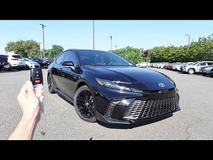 2025 Toyota Camry SE: Start Up, Walkaround, Test Drive and Review