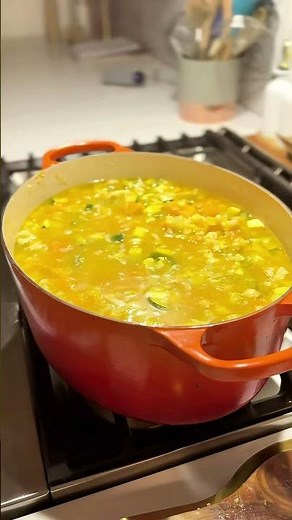 Vegetarian Butternut cauliflower chowder soup recipe