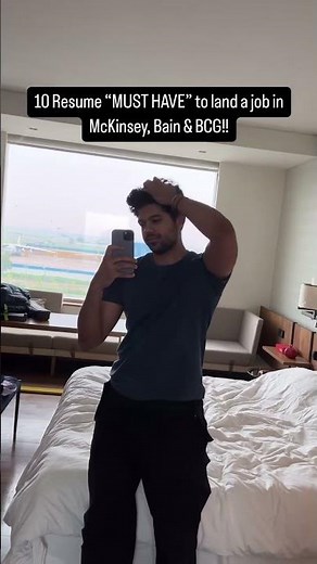 10 Resume Hacks to Crack MBB | Management Consulting