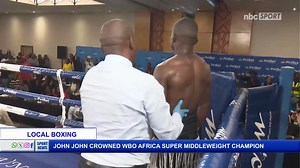 29K views · 449 reactions | The MTC Nestor Sunshine Tobias Boxing & Fitness Academy hosted the highly anticipated Your Vote Counts Boxing Bonanza at the Windhoek Country Club & Resort. The headline fight featured Namibian Paulinus "John John" Ndjolonimus and unbeaten Ghanaian Abubakar Mubarak in a thrilling clash for the WBO Africa Super Middleweight title. By: Victorine Kaaronda | Nbcsport | Facebook