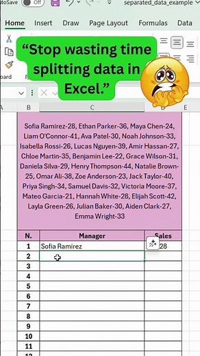 Split Text in Excel Using ONE Formula (Fast & Easy)