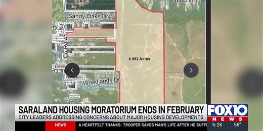 Saraland mayor gives update on housing moratorium