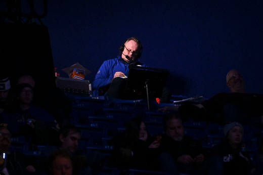 Rob Ray Broadcasts From Nosebleeds After Getting Hit By Puck
