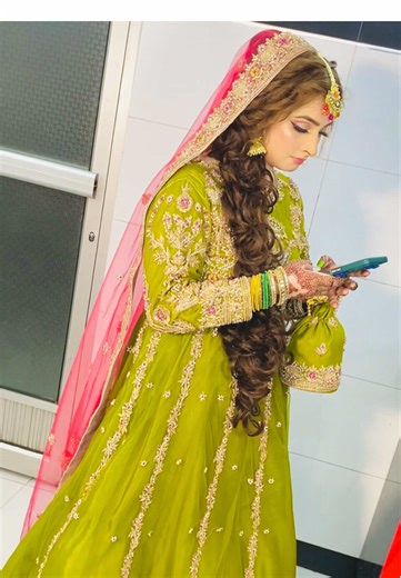 Mehndi Bride Transformation by Aqsa Beauty Salon