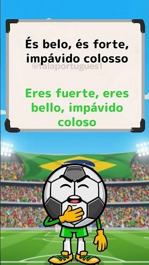 Himno de Brasil (Letra y Traducción-Español) #aprenderportugues
