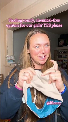Mom-Approved Tween Bras?! 💙✨ Bleuet Try-On + Honest Thoughts!