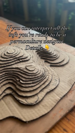 Creative Solutions Permaculture | What do you see when you look at this model? If you can read it clearly, you’re already thinking like a permaculture designer 🌱 This... | Instagram