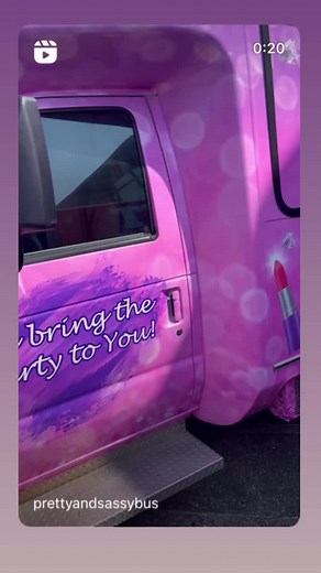 The Pretty and Sassy Mobile Spa Bus: Grand Opening!