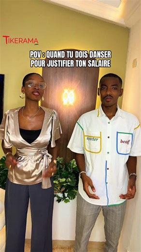 On ne sait pas danser mais on gère bien la vente en ligne 😂 Rendez-vous sur l’application TIKERAMA ! #tikerama #fyp #danse