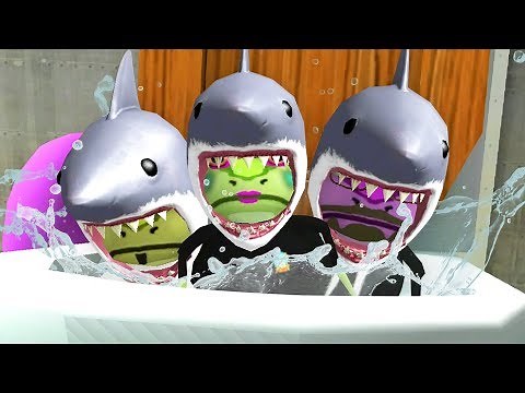 SHARK FROGS FLUSHED DOWN THE MAGIC TOILET! - Amazing Frog - Part 131 | Pungence