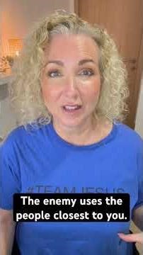 The enemy uses the people closest to you. #propheticword