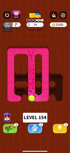 Can you solve Level 154 this fast? 🚀 #ASMR #shorts #colormaze