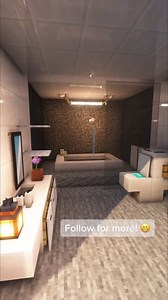 Minecraft interior design ideas: Bathroom🚽✨#minecraft #building #buildinginminecraft #minecraftbuildtutorial #tutorial #buildideas | AddOns Maker