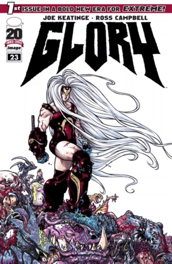 ⚔️ Who Is GLORY? Image Comics’ Half-Demon Amazon Glory is the daughter of an Amazon warrior and a powerful demon lord—raised for battle and born with unstoppable strength. Torn between honor and conquest, she walks the line between protector and destroyer in one of Image Comics’ most intense warrior stories. 👇 Drop a ⚔️ if warrior characters always go hard. #Glory #ImageComics #ExtremeStudios #90sComics #ComicTok