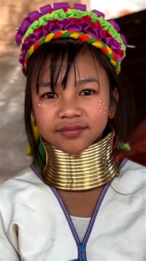 Why Do Kayan Women Wear Neck Rings? #shorts