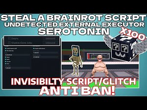 *ANTI-BAN* Steal A Brainrot Invisible Script | Serotonin External | Desync, Shadow-Clone Jutsu NoHit