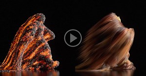 A Mysterious Walking Figure Seamlessly Transforming Into All the Things