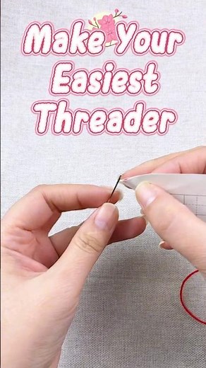 Genius Needle Threading Hack You Need to Try! #diy #tutorial #tips