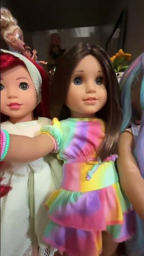 These are my American girl dolls!