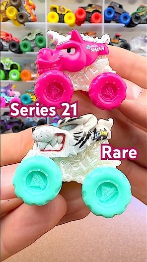 Rare Chase Monster Jam Mini Monster Trucks Series 21 Unboxing! #shorts #monsterjammini #unboxing