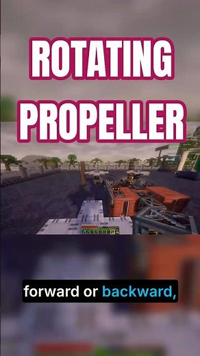 How My Minecraft Airship Turns & Moves! Create Aeronautics