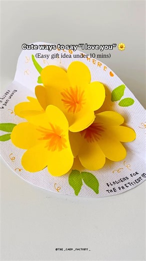 Niha Hanees on Instagram: "Cutest pop up card idea you can make for your love one 🌼🤍🫶🏻 (save this easy gift idea for later) . . Follow @the_card_factory_ for more gift ideas! . #reelsinstagram #diy #diyprojects #giftideas #gifting #papercrafts #lovegifts #diycards #cardmakingideas #diycards #lovegoals #handmadegifts Diy, diy gifts, gift ideas, gifts for friends, gifting, love gifts,love goals, paper crafts, paper crafting, diy crafts,aesthetic, trending, diy projects,"