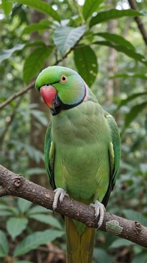How to Identify a Male vs Female Rose-Ringed Parakeet (Tiya Pakhi Appearance & Features)