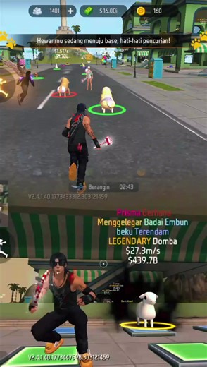 HEWAN BARU BABON DI MAP CURI HEWAN, 1 DARI 4 HEWAN BARU.. BIKIN 6 CUACA DONE🗿 #stealapetff #mapcurihewan #updateterbaru #fyppppppppppppppppppppppp #freefireindonesia