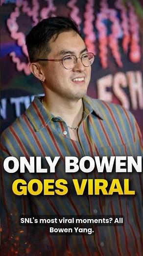 SNL's Iceberg Sketch Got 3M Views (All Because of Bowen Yang) #shorts #bowenyang #snl