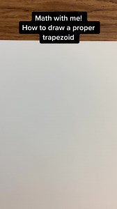 Drawing a Trapezoid: Step-By-Step Tutorial