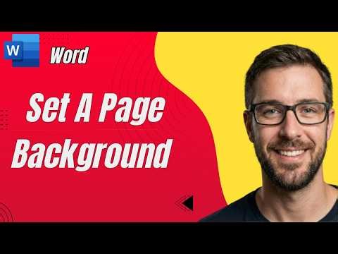 How To Set A Page Background In Microsoft Word [2026 Guide]
