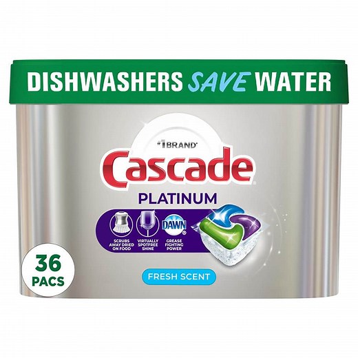 Reviews for Cascade Platinum Dishwasher Pods, ActionPacs Dishwasher Detergent, Fresh Scent (36- Count) | Pg 1 - The Home Depot