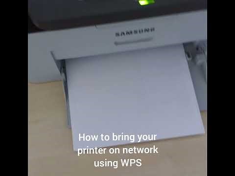 Samsung Xpress M2070w wifi setup