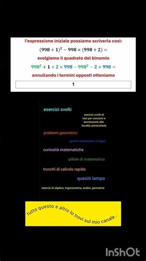 EXERCISE PROCEDURE: Solve without a calculator #maths #exerciseprocedure