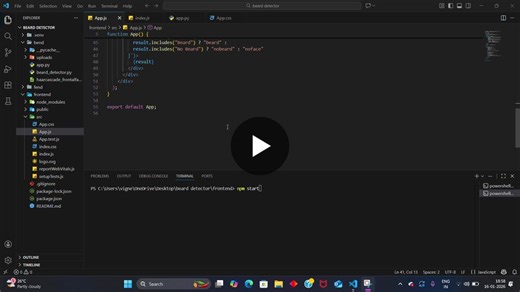 #miniproject #bearddetection #computervision #opencv #pythonprojects #reactjs #flaskapi #haarcascade #webdevelopment #fullstackdevelopment | Vignesh Saurav A