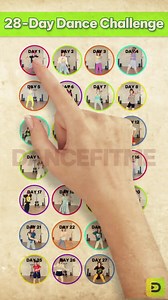 NO GYM, NO STRESS JUST DANCING! Download DanceFitMe app now! BOOST YOUR MOOD QUICKLY BURN CALORIES LEARN NEW MOVES EVERYDAY | 28-Day Fun Weight Loss Challenge